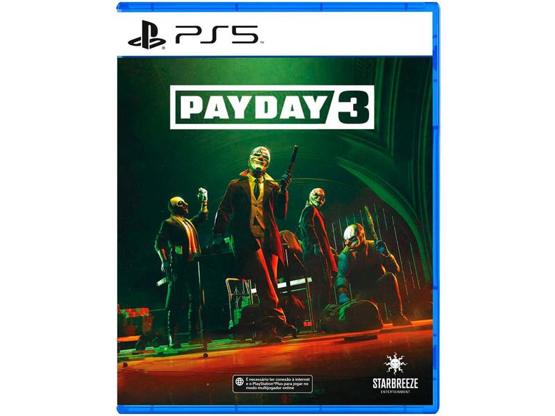 Imagem do produto PAYDAY 3 PS5 - Físico em Magazine Luiza